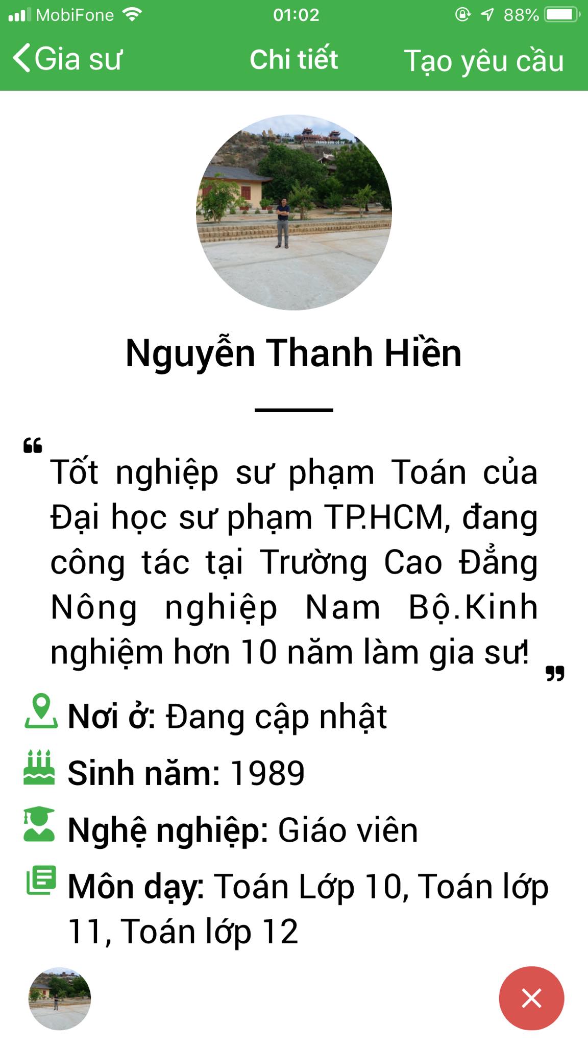 App Daykemtainha.vn Toán lớp 11